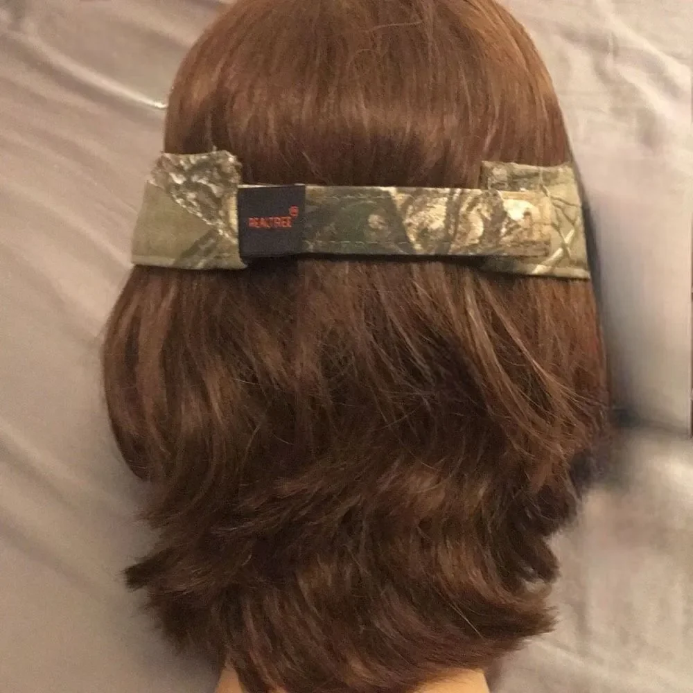 Realtree Jordan Air Inc. Green Camouflaged Sun-Visor